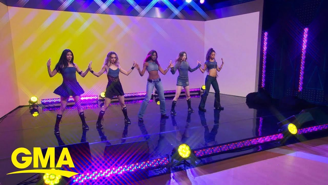 Katseye performs its hit song ‘Debut’