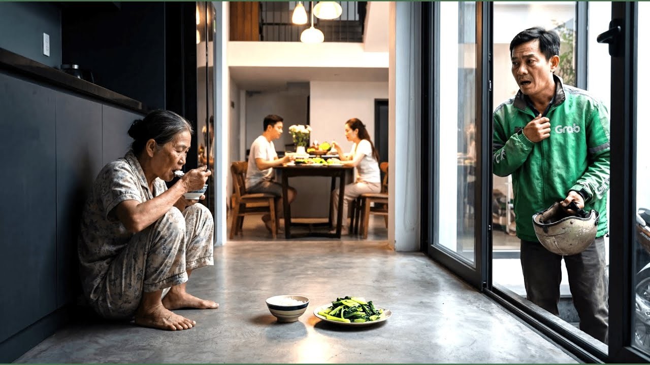 Tỷ Phú Giả Xe Ôm Nghèo Về Quê Thăm Mẹ, Chứng Kiến Mẹ Ăn Cơm Nguội Với Rau Luộc Và Bí Mật Bị Chôn Vùi