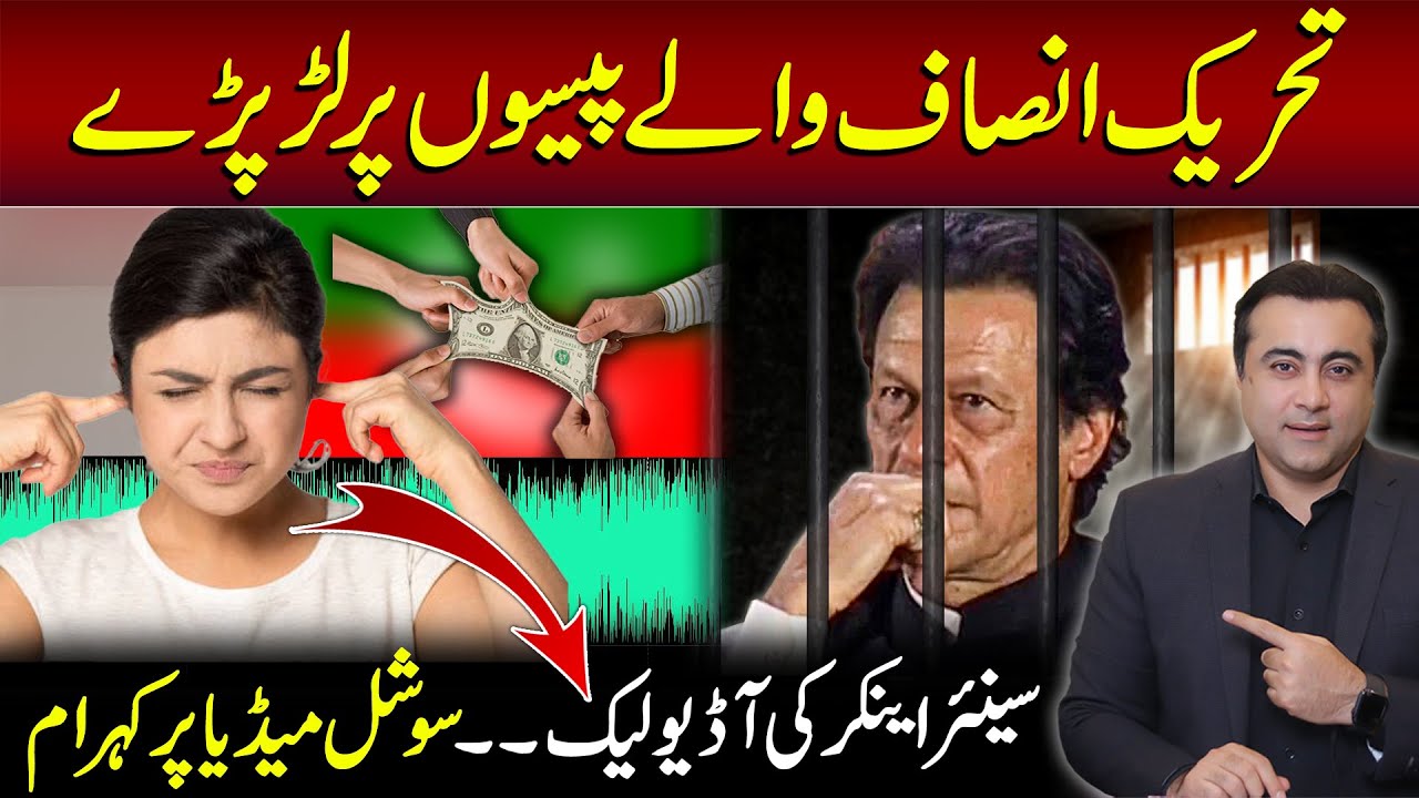 BREAKING: Infighting starts within PTI over money matters | AUDIO LEAK of Senior Anchor