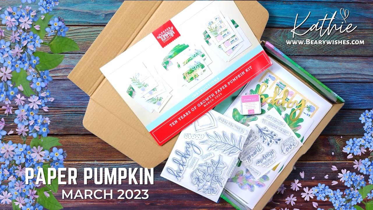 Paper Pumpkin March 2023 | 10 Years of Growth Unboxing