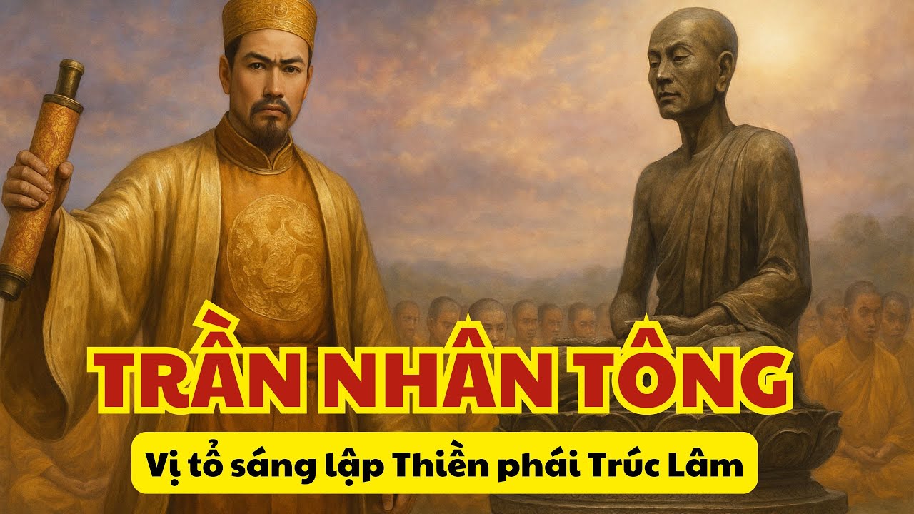 Lịch sử Việt Nam: Trần Nh&acirc;n T&ocirc;ng vị tổ s&aacute;ng lập Thiền ph&aacute;i Tr&uacute;c L&acirc;m