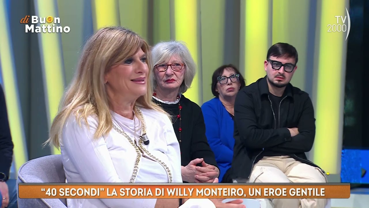 Di Buon Mattino (TV2000) 40 secondi: la memoria di Willy e il coraggio della verità -Federica Angeli