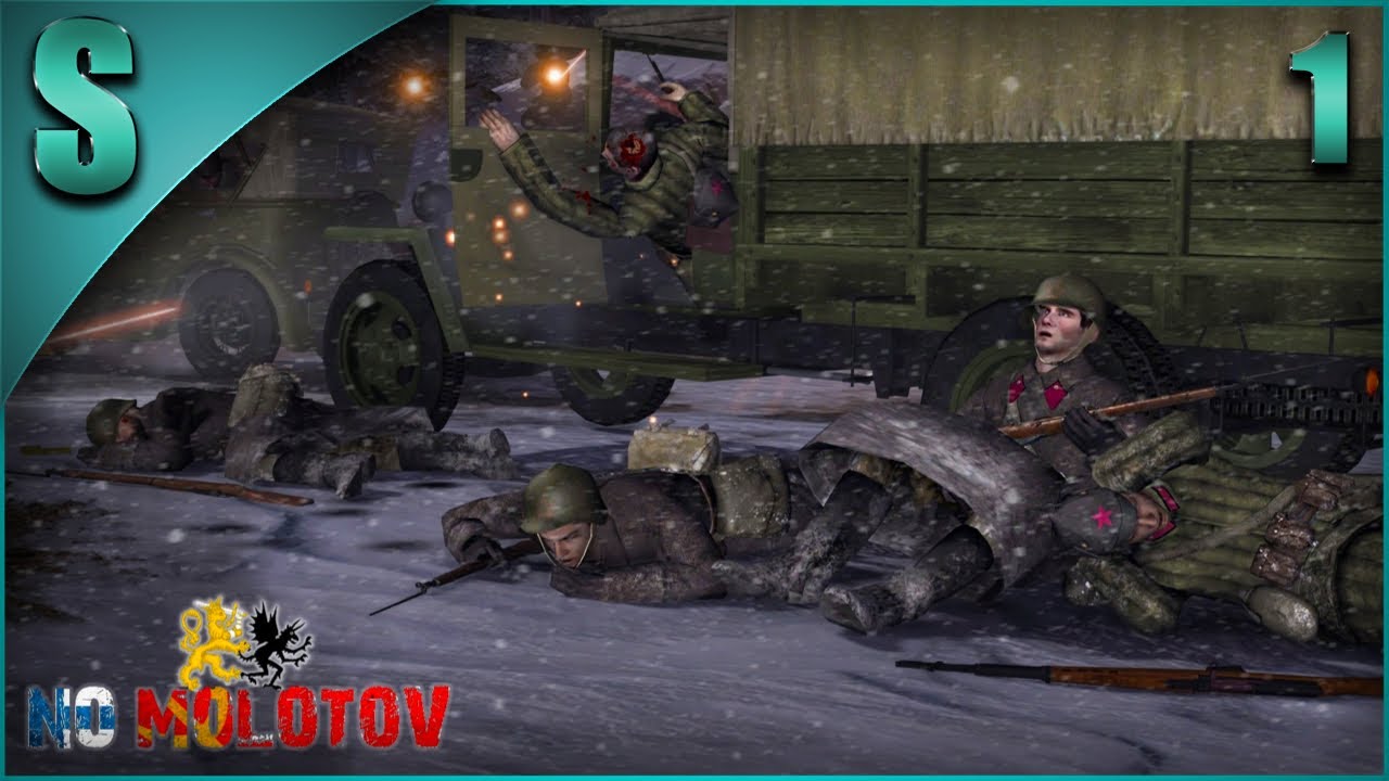 Прохождение Men of War: Assault Squad 2 | No Molotov | [Финляндия] ( Начинающий охотник ) #1