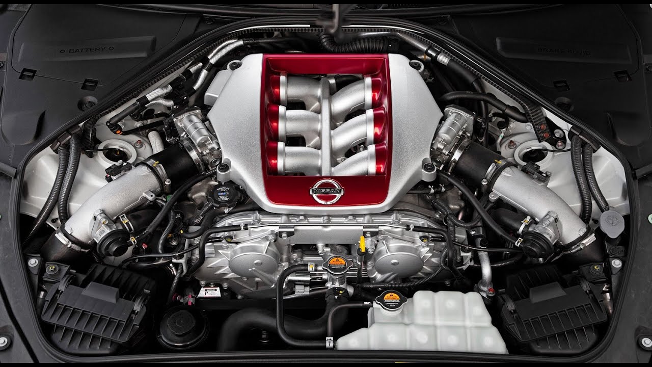 Ремонт двигателя Nissan GT-R (R35).