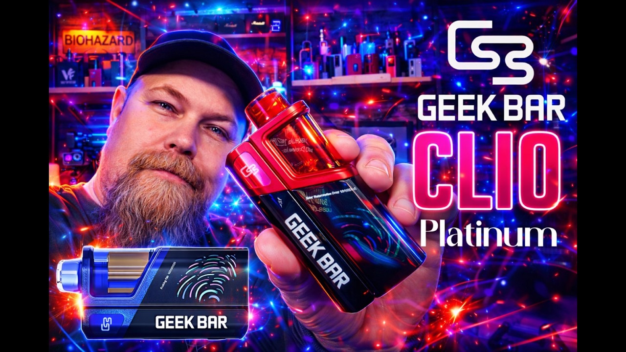 Новый дизайн! GeekBar CLIO Platinum