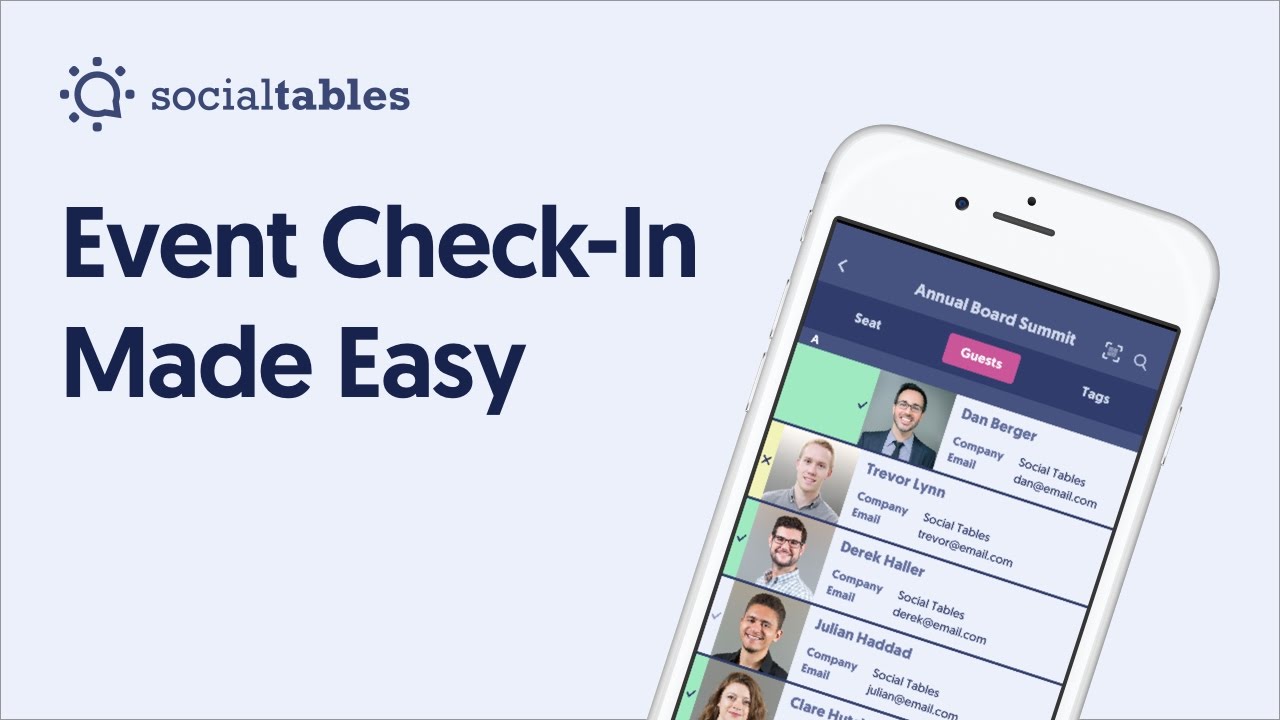 Event Check-In Made Easy with Social Tables