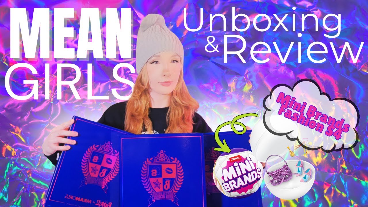 Mean Girls Bratz Doll Unboxing and Mini Brands S4 GIVE AWAY