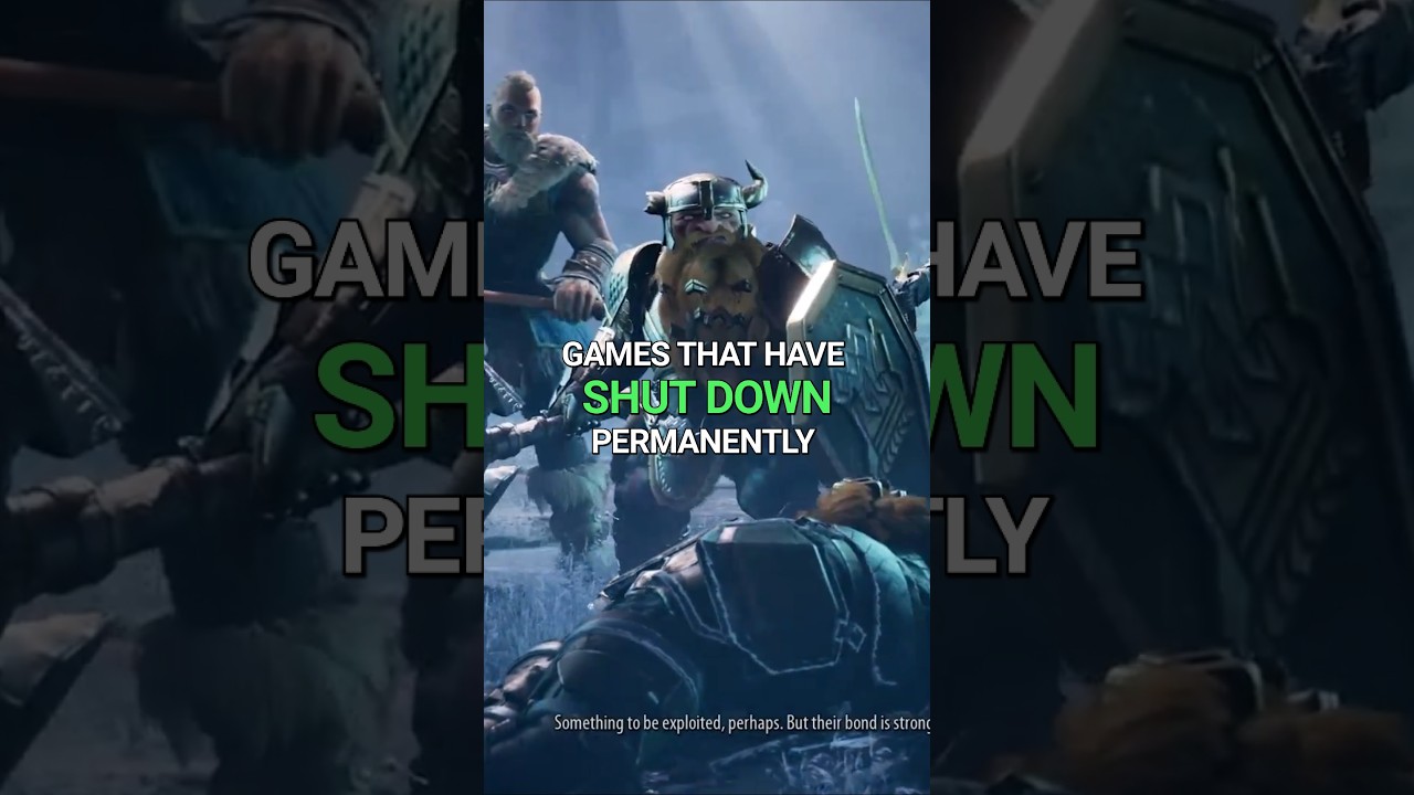 Games that have Shut Down Permanently #shorts #gaming #thecrew #theelderscrolls #multiversus