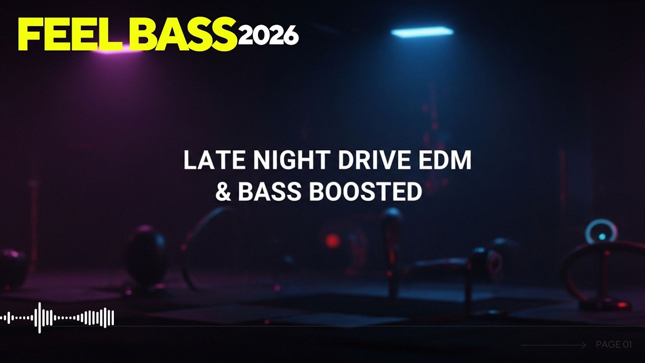 Midnight Drive EDM Mix 🇦🇺 | Neon Lights & Heavy Bass