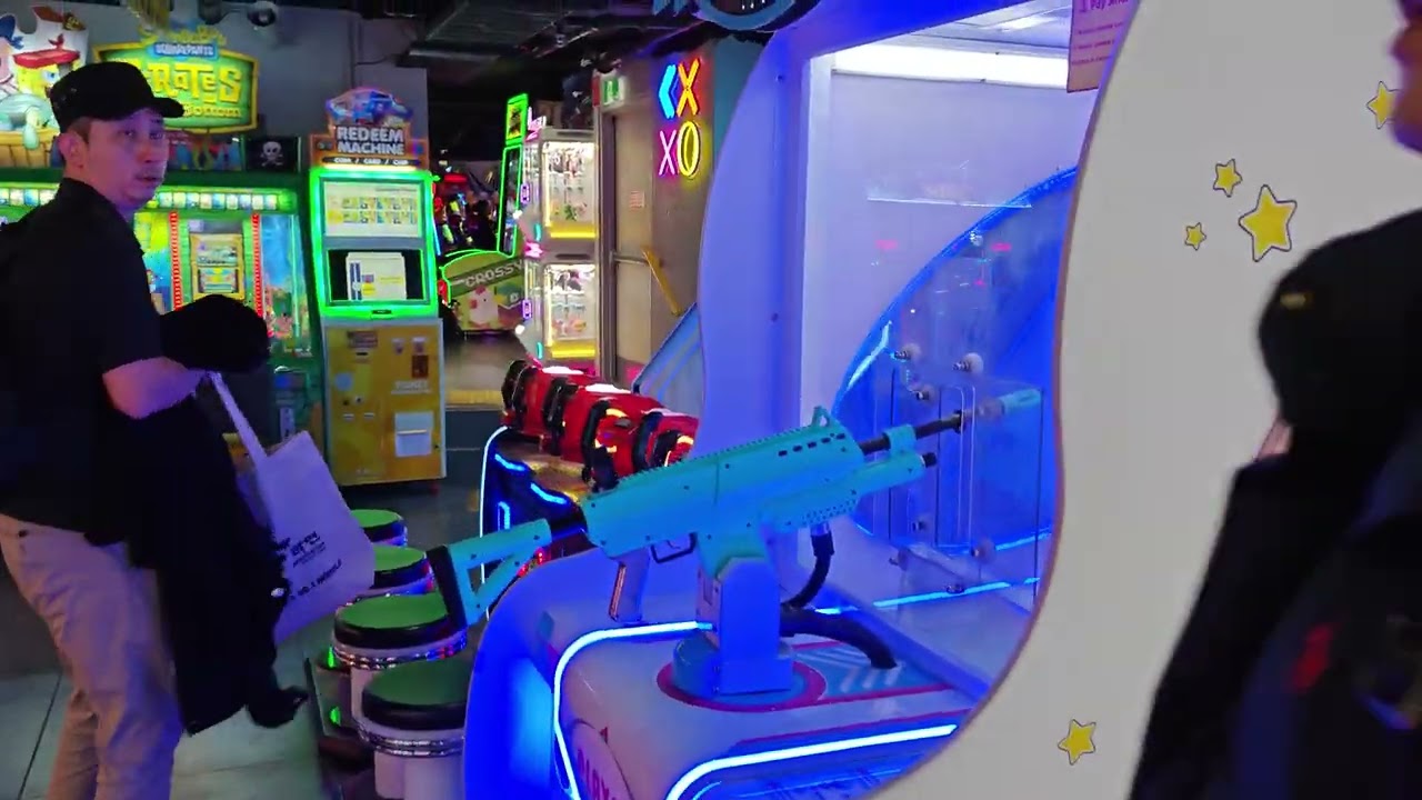 Fun at arcade Sydney