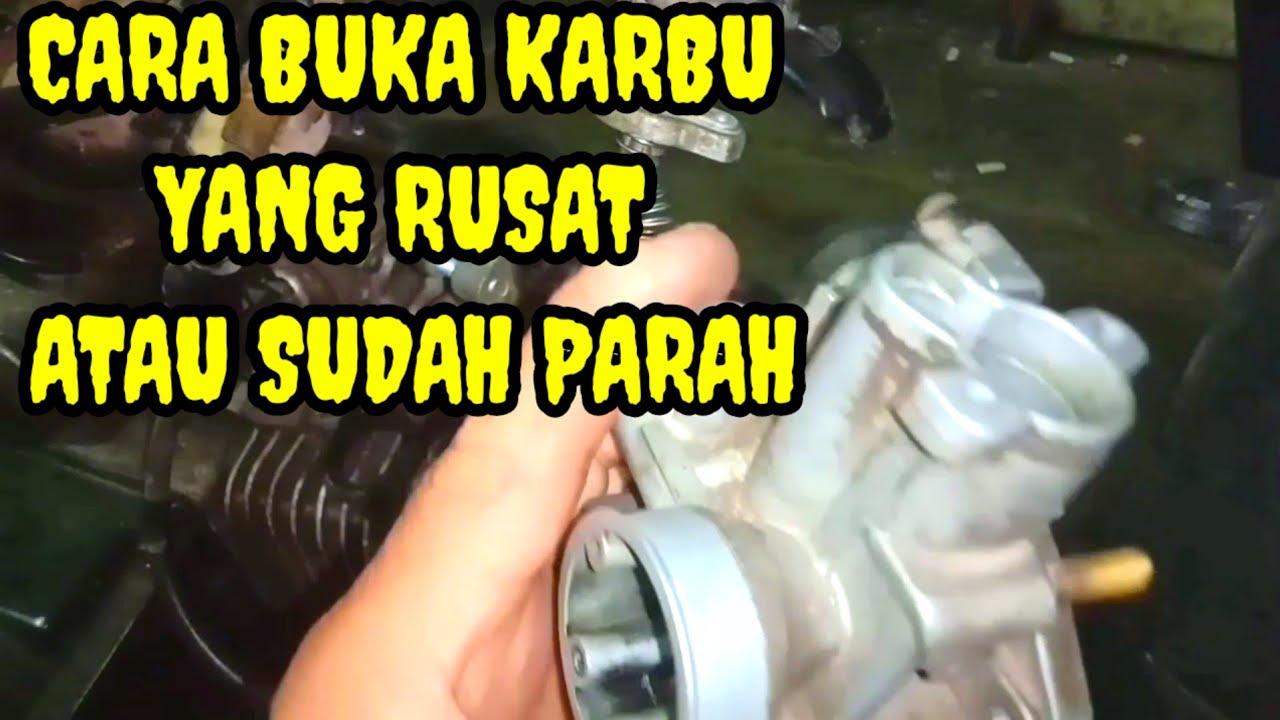 CARA BUKA KARBULATOR MOTOR SMES TITAN