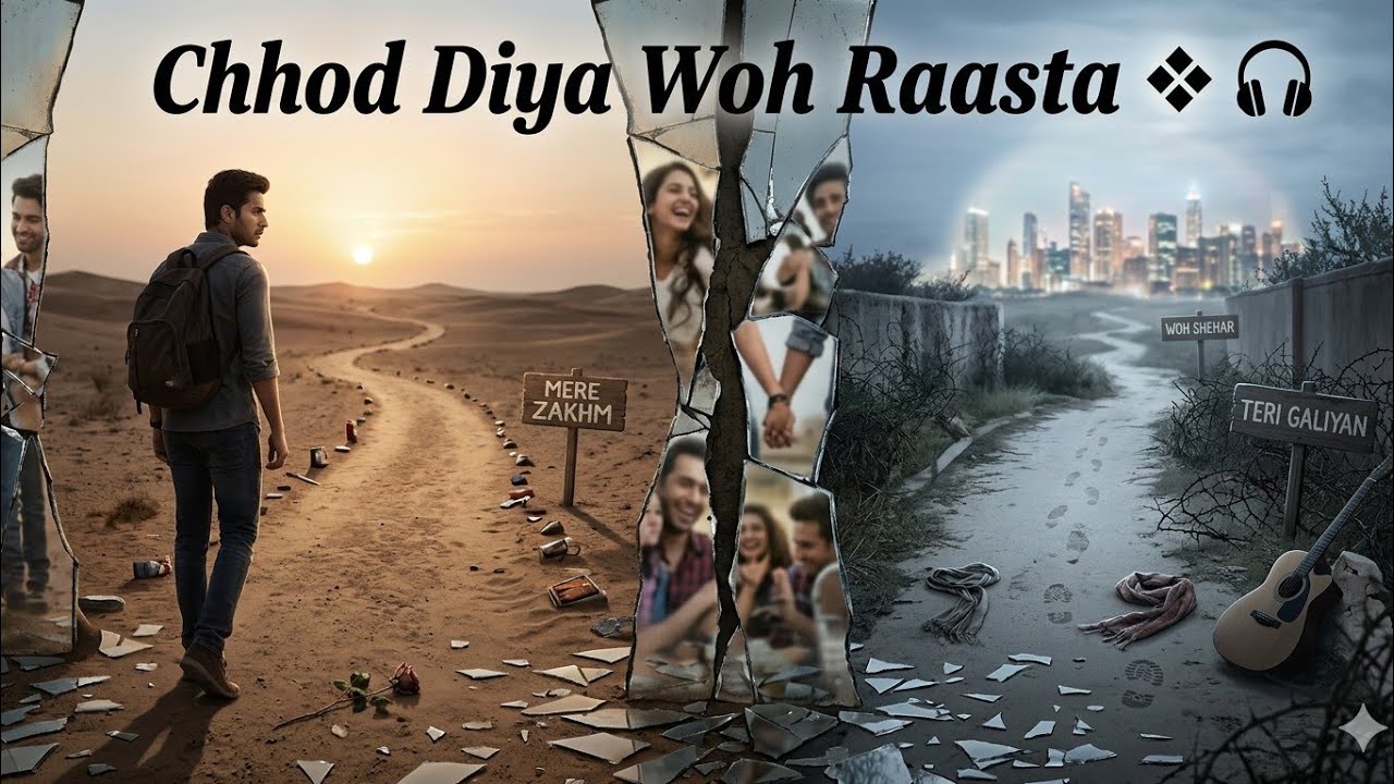 Chhod Diya Woh Raasta🎶💔 | Emotional Sad Reggae Remix | Hindi AI Song | Bishnu Hindi Songs