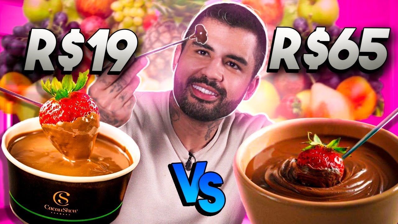QUE COMPRA INÚTIL! FONDUE CARO VS BARATO