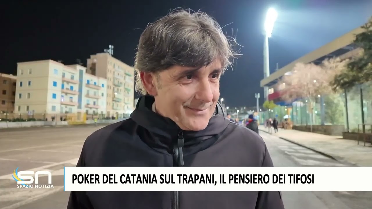 Poker del Catania sul Trapani, il pensiero dei tifosi