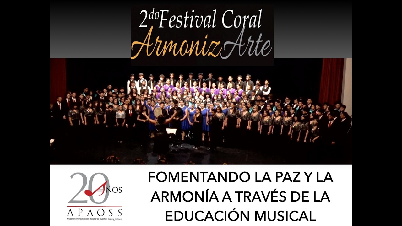 APAOSS: 2ndo Festival Coral ArmonizArte marzo 2026