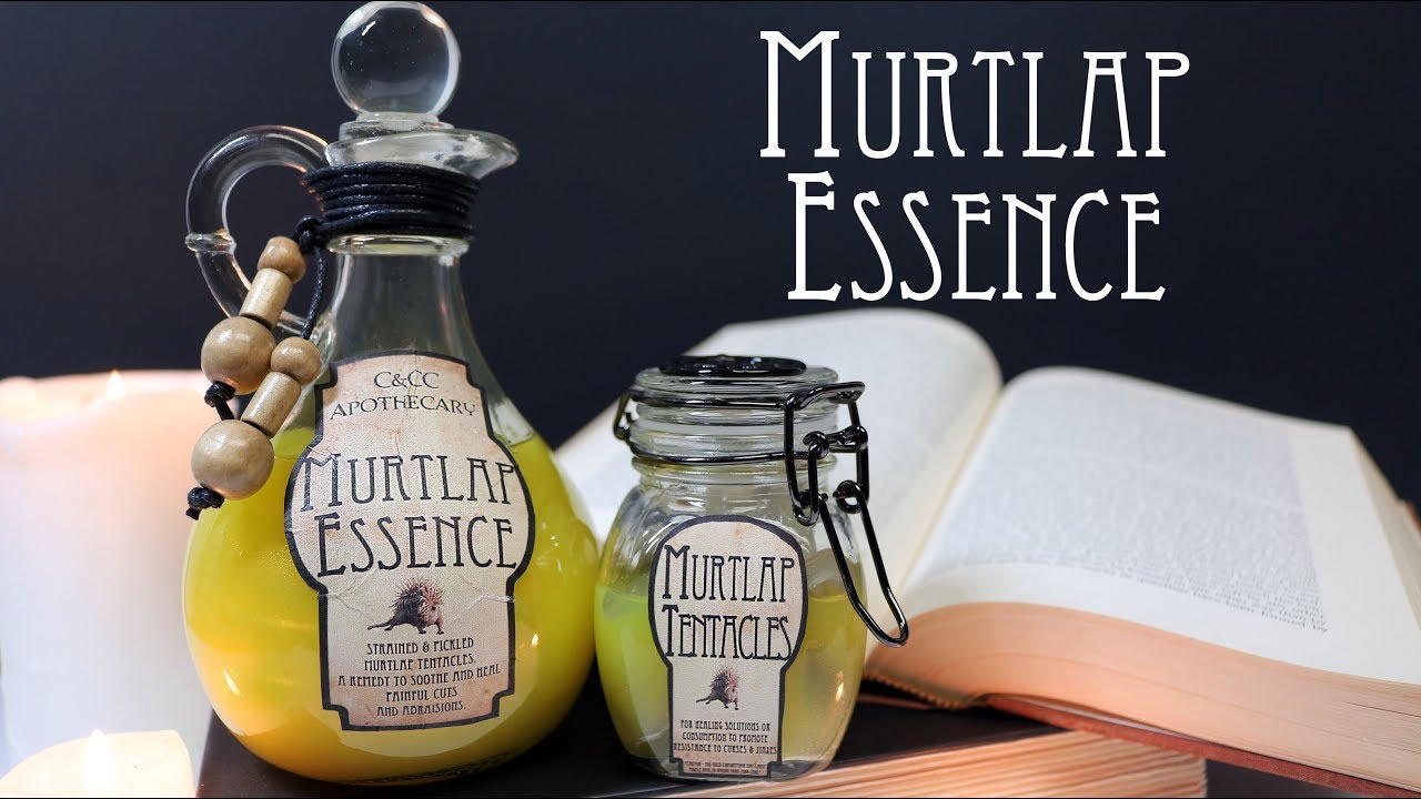 Murtlap Essence and Tentacles : DIY Prop Potion : Fantastic Beasts Inspired : Harry Potter Inspired