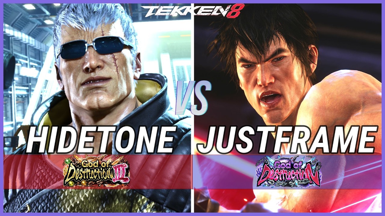 Tekken 8 (SEASON 3) | HideTone (Bryan) Vs JustFrameJames (Law) | High Level Gameplay