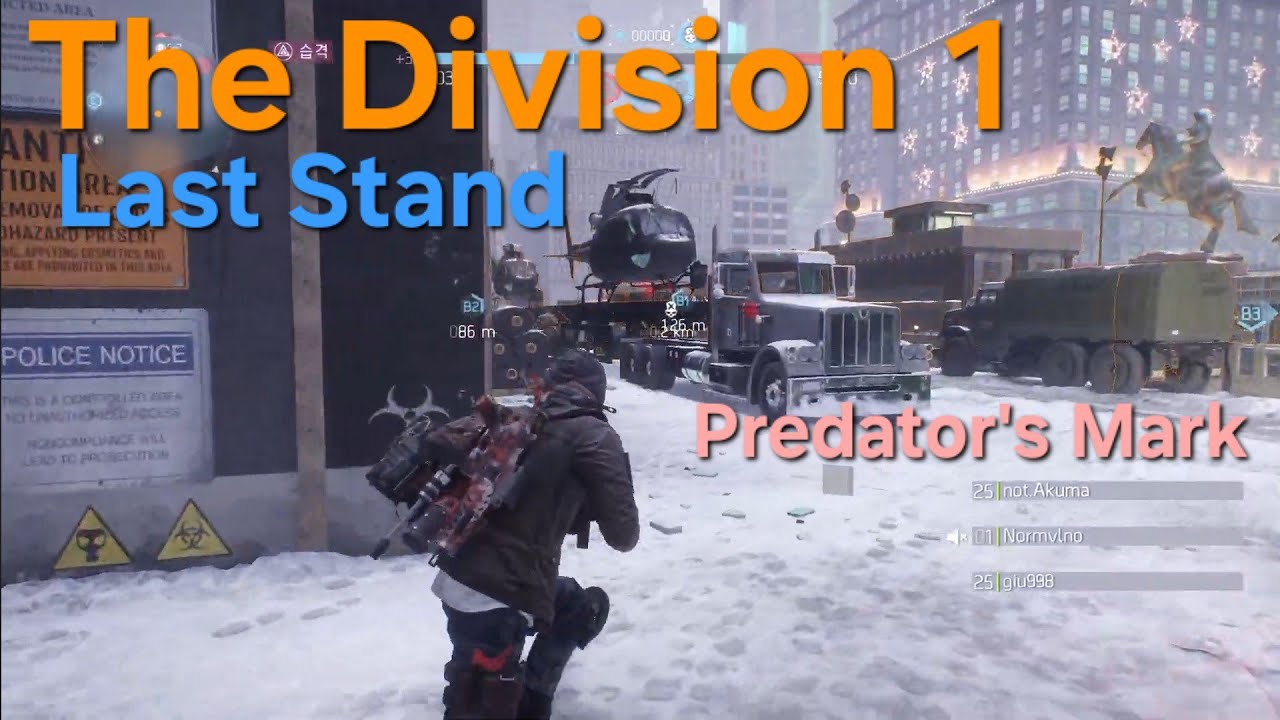 The Division 1-Last Stand No.86 (Predator's Mark)