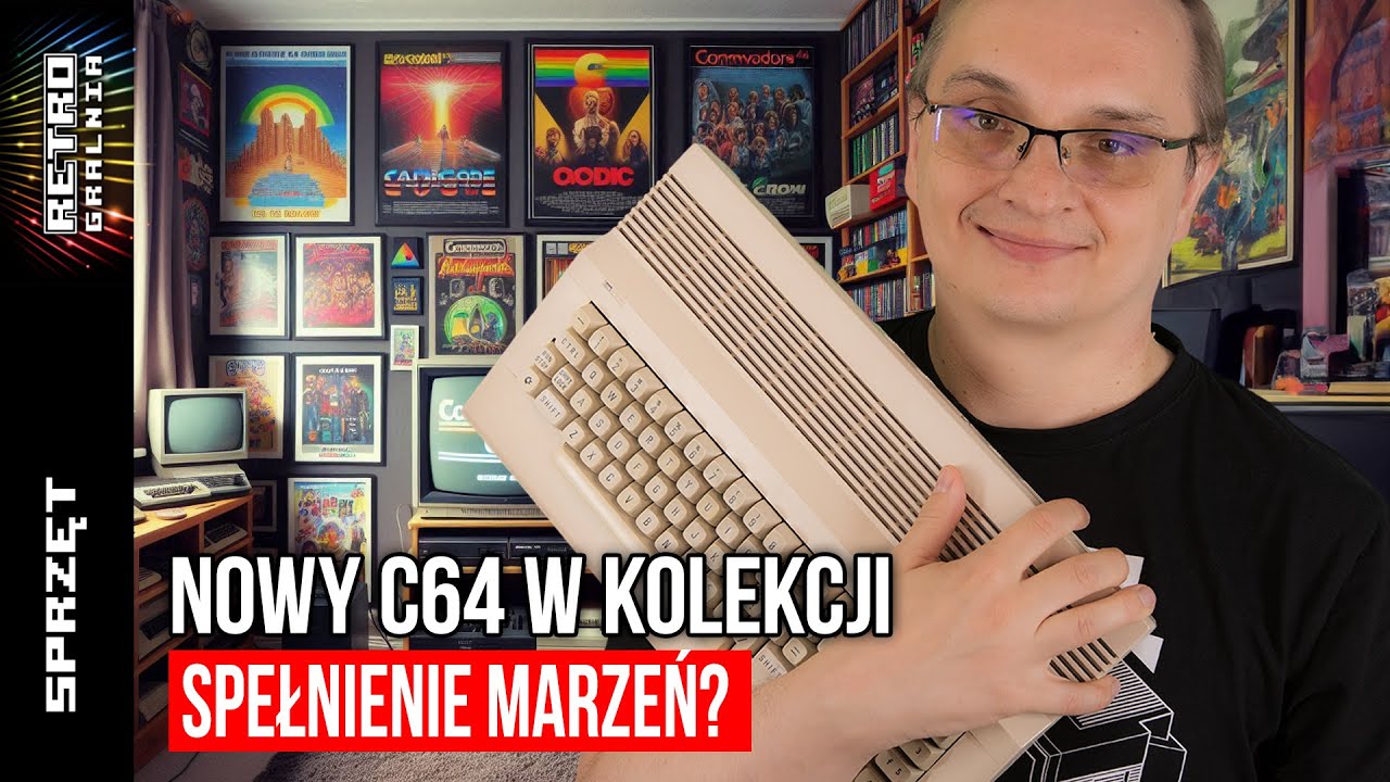 ⚙️ Mam nowego Commodore 64! A jaki on ładny! [RG#551]