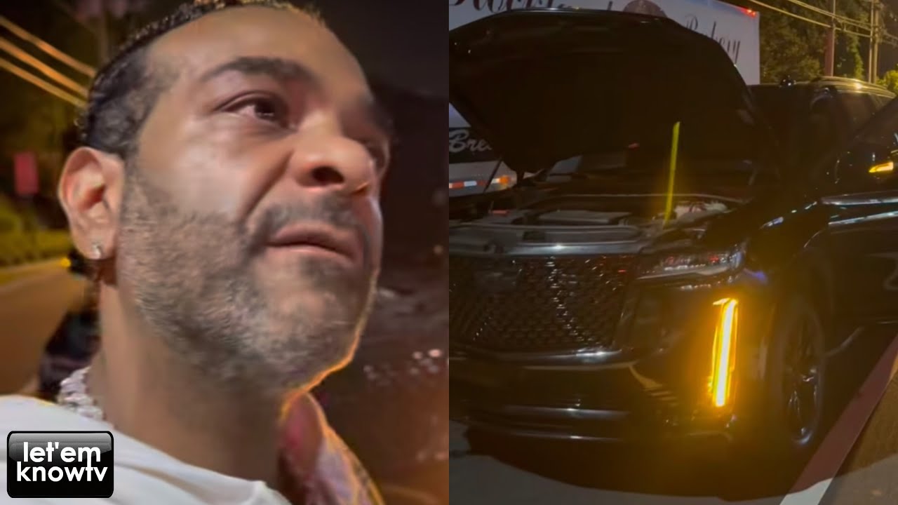 Jim Jones Super Frustrated After His Cadillac Broke Down In The Middle Of Nowhere🤦🏽‍♂️🥺