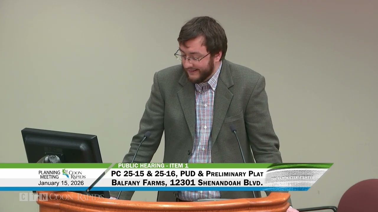 Planning Commission Meeting 1/15/26