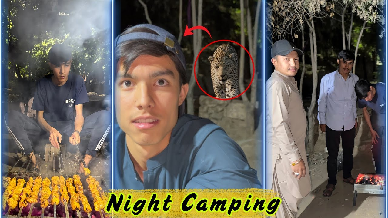 Night Camping Adventure 🌲 - Our First Time Camping Overnight 😎