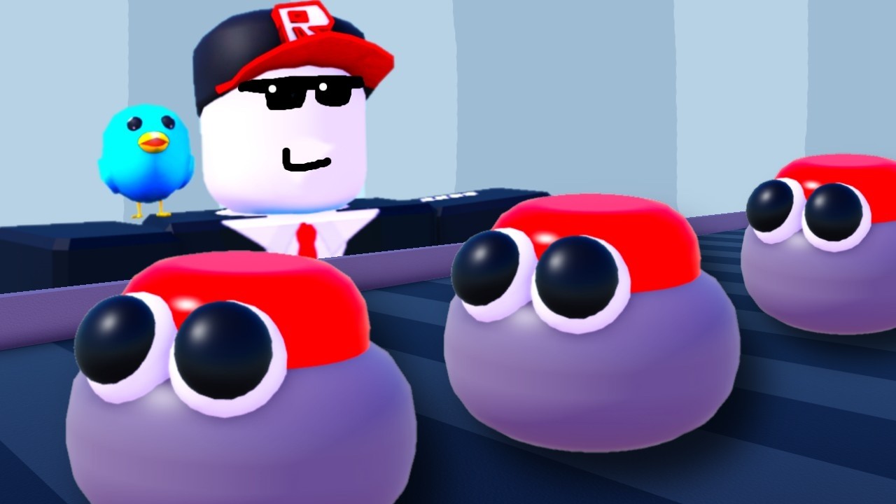 Сделал ЗАВОД КРАСНЫХ КНОПОК в Роблокс! Roblox
