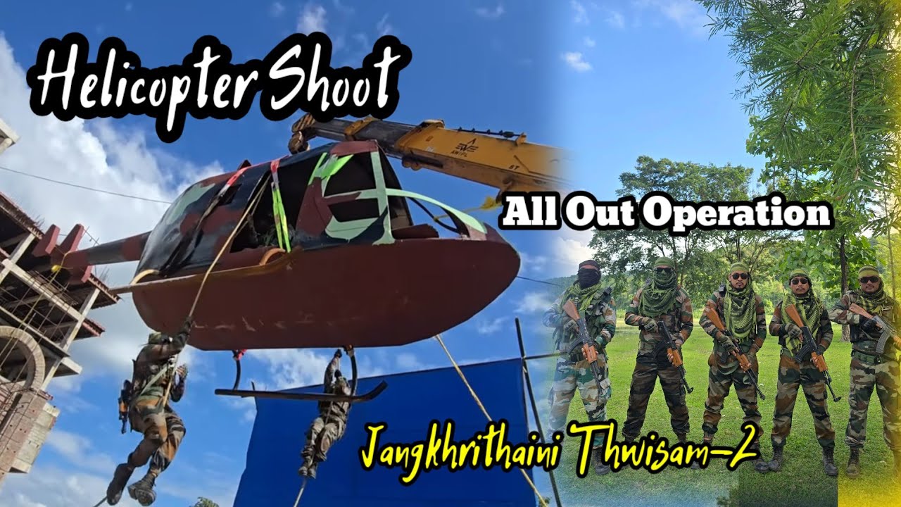 JT-2 ni Helicopter Shoot🚁  All Out Operation, BTS