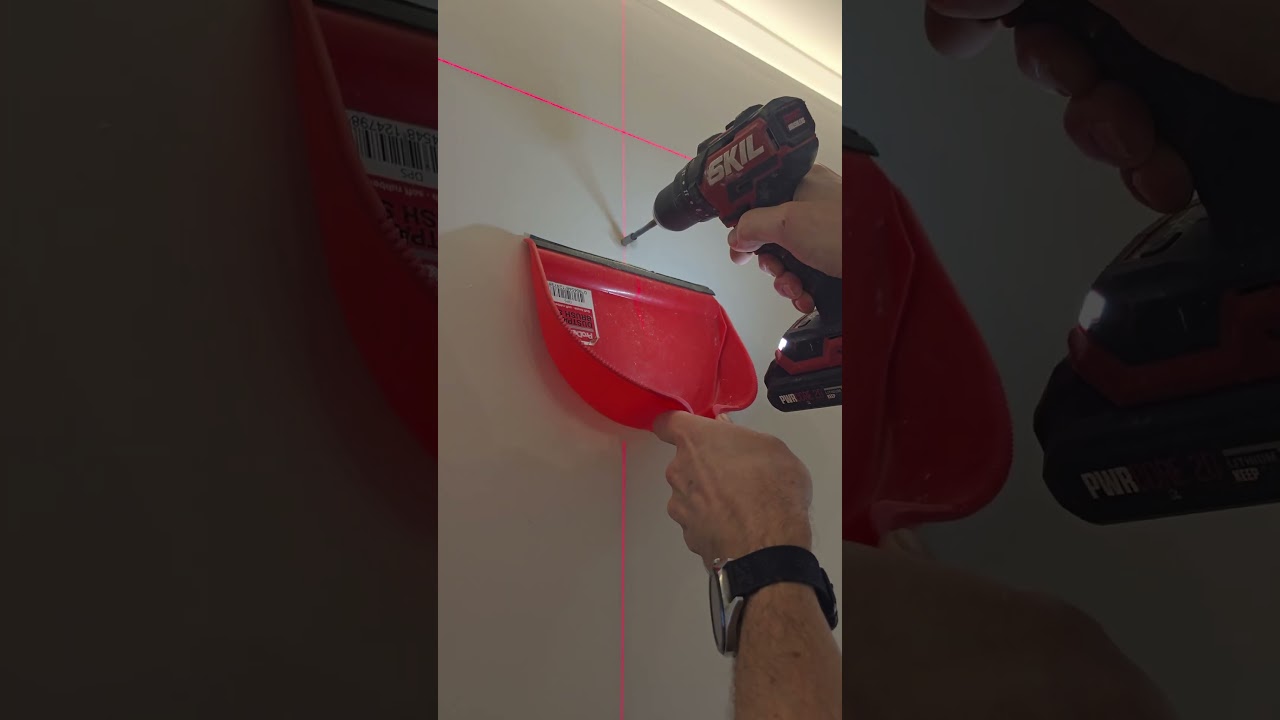 4 Great Ways to Hang Pictures on Plasterboard Walls #shorts