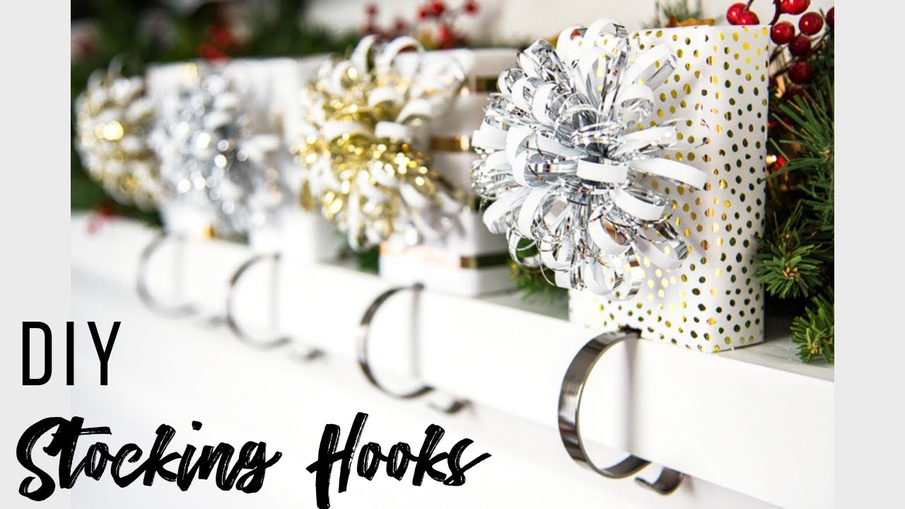 DIY Stocking Hooks