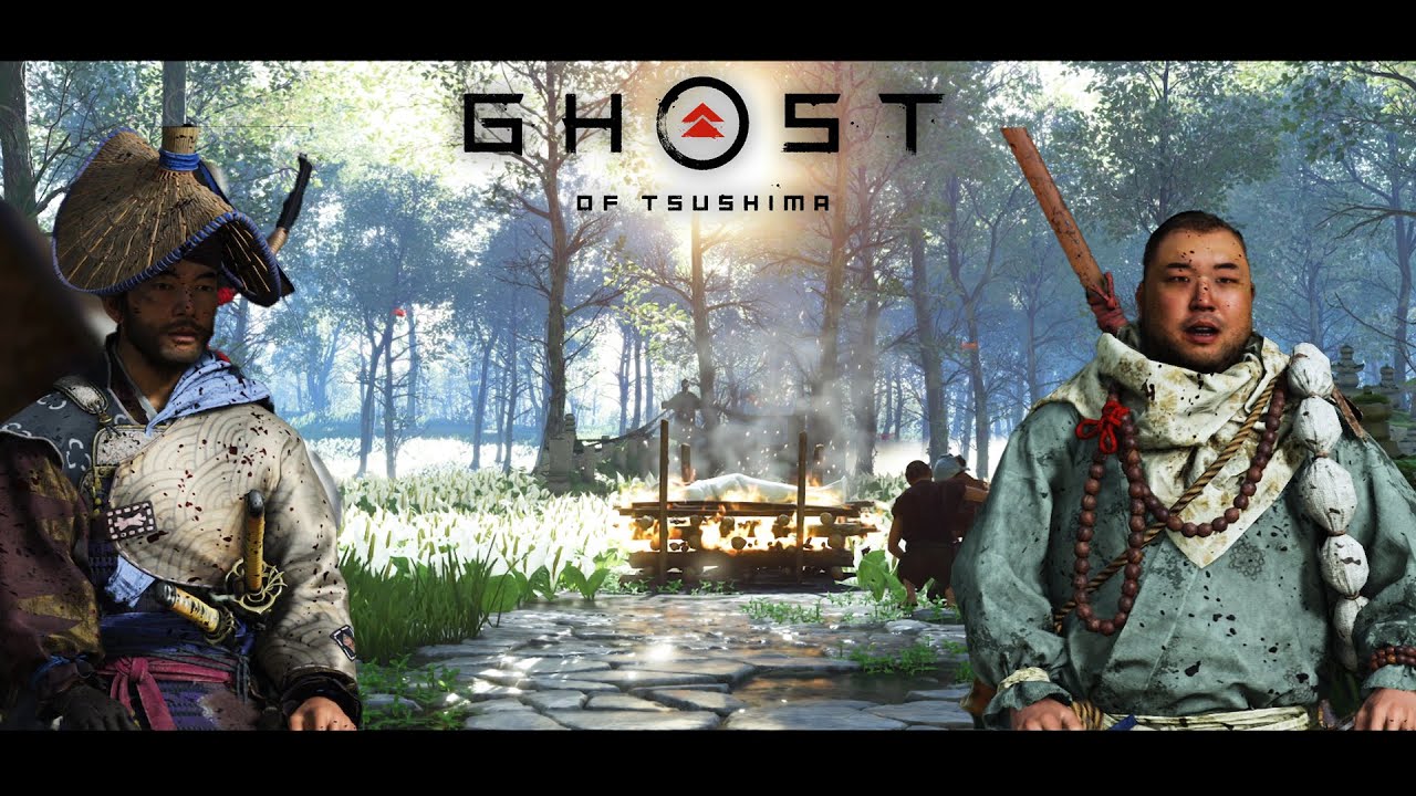 Ghost of Tsushima - Знакомьтесь, Норио, освободите монахов и Хочи, защитите деревню монахов | ЧАС...