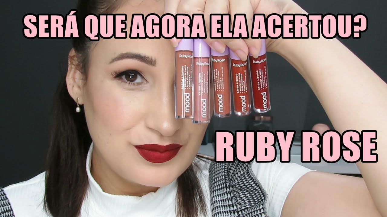 BATONS MOOD LANÇAMENTOS RUBY ROSE