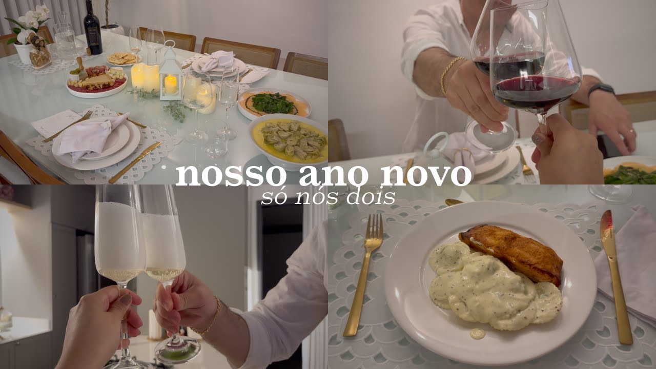 NOSSA VIRADA DE ANO | várias opções de entradinhas, prato principal, mesa posta e decoração!