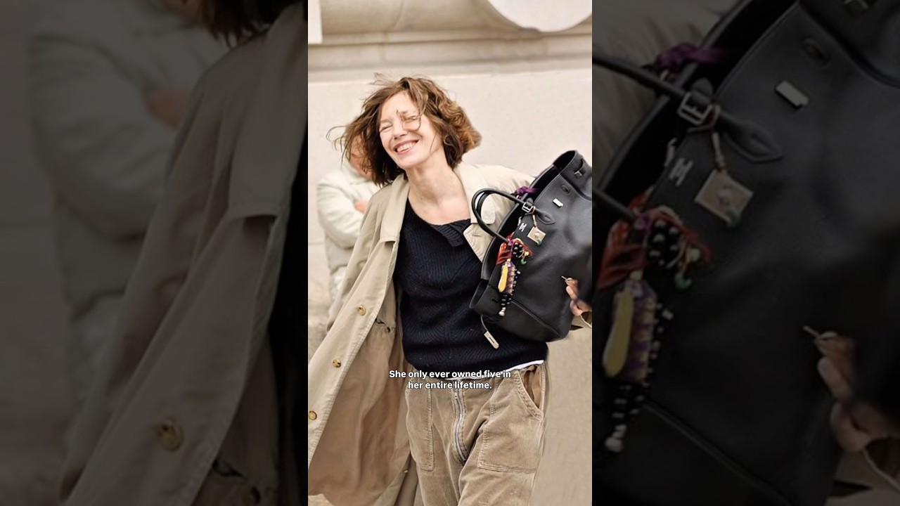 Джейн Биркин, женщина, у которой было всего пять сумок Birkin 👜 #устойчиваямода #дизайнерскиесумк...