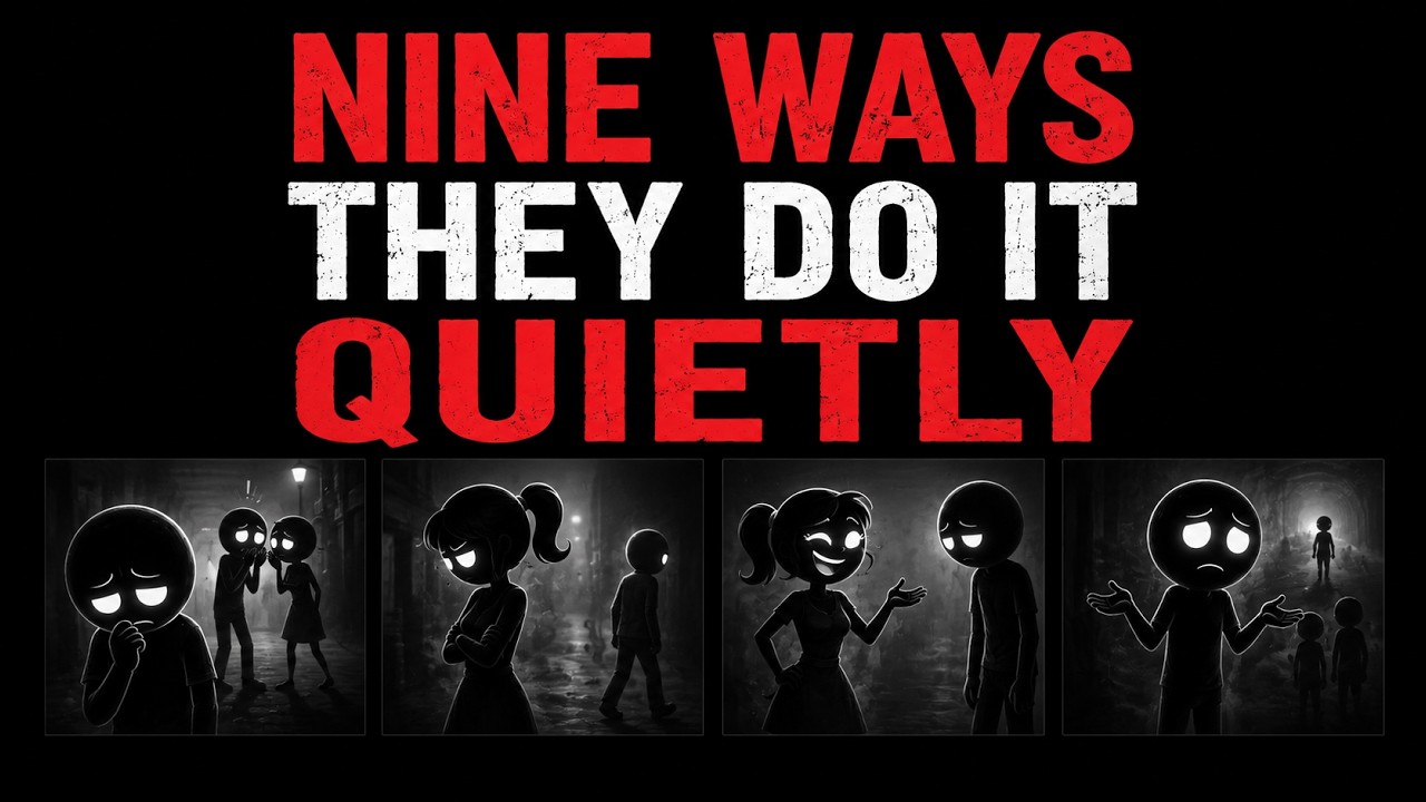 Toxic Behaviours People Use To Control You Without You Knowing It | HUMAN PSYCHOLOGY