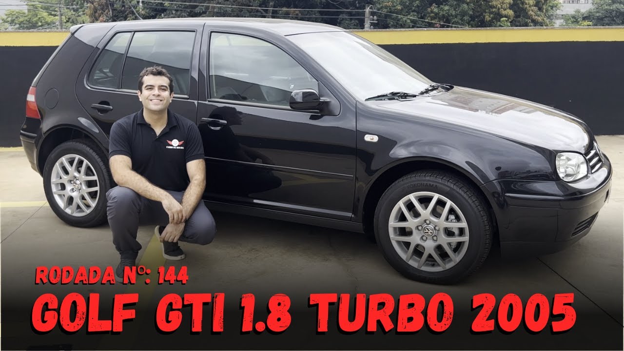 GOLF GTI 2005 1.8 Turbo MANUAL de 180 cv - AVALIAÇÃO COMPLETA - Rodada Nº 144