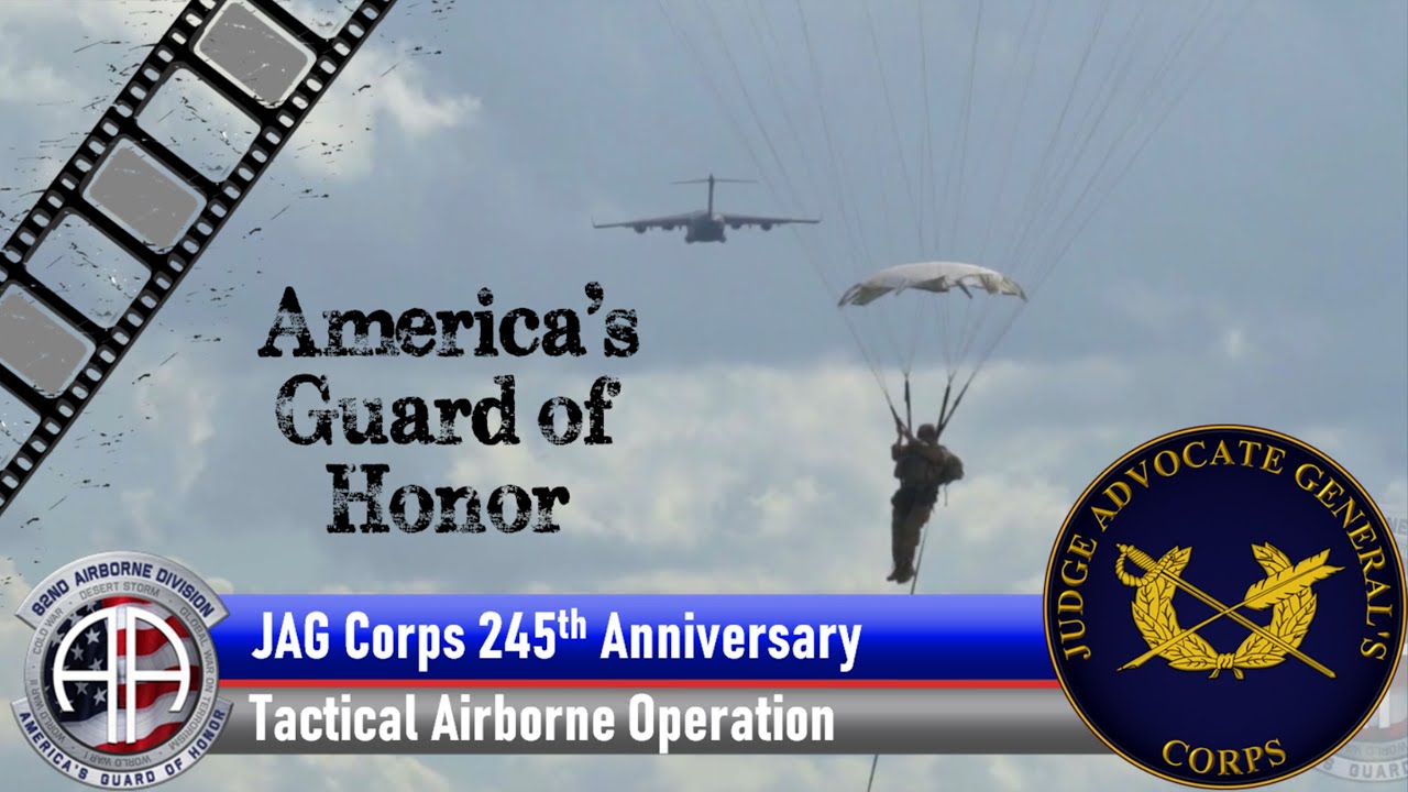 U.S. Army JAG Corps 245th Anniversary Jump