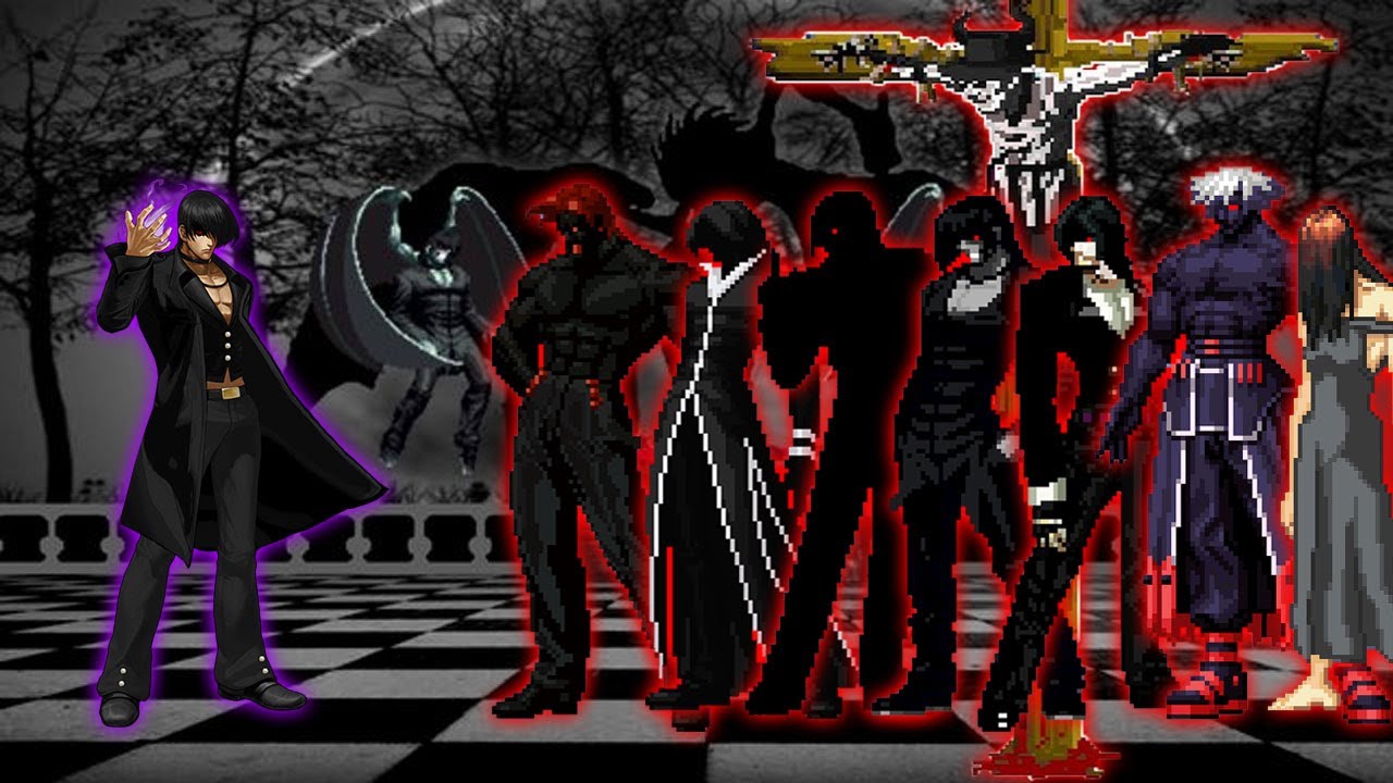 [KOF Mugen] Orochi Iori BF Remake Vs Scariest Horror Team