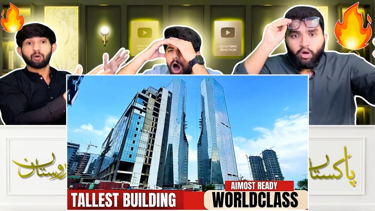Reaction On New India | North India's Tallest Tower Journey | Pakistani Reaction 🇵🇰❤️🇮🇳