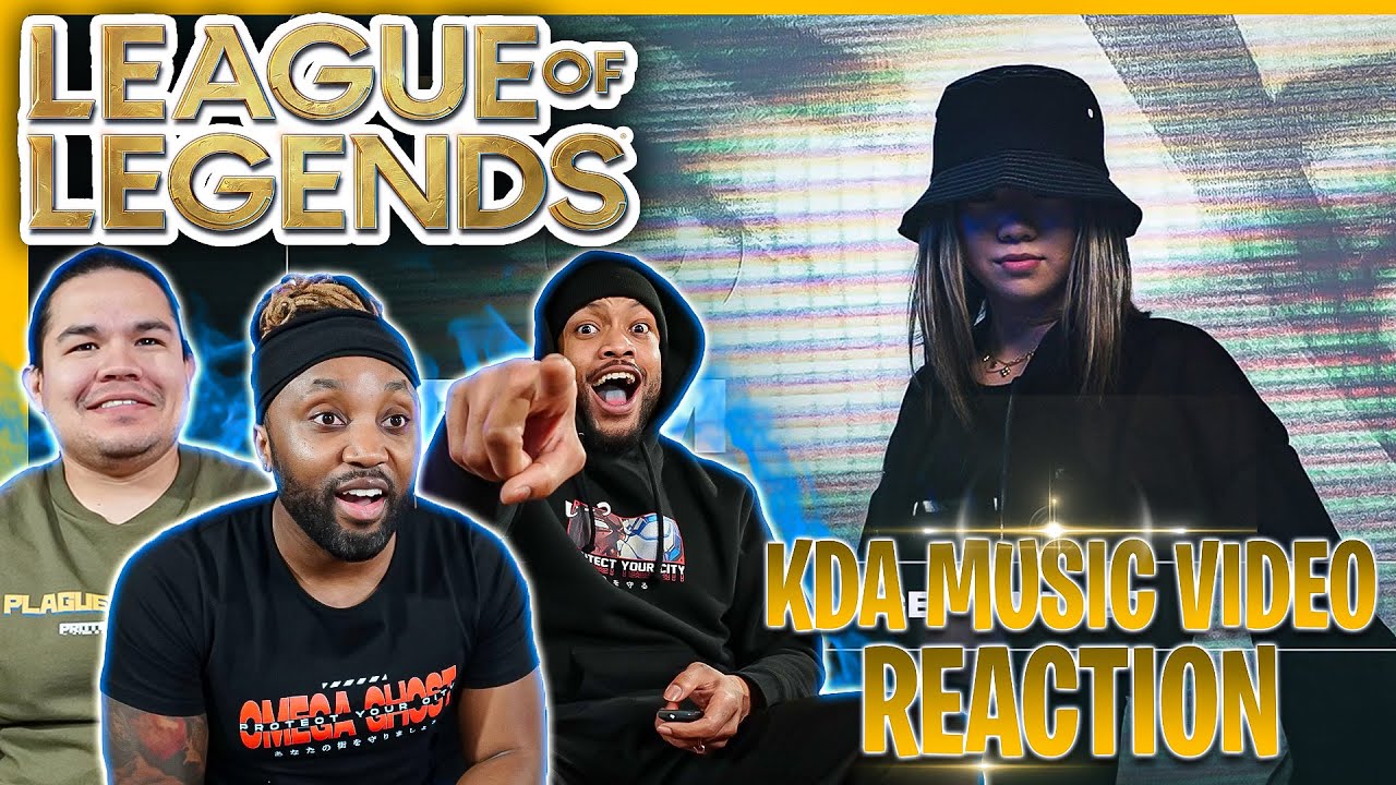 League Fans React To K/DA || Drum Go Dumb & The Baddest || League Music Video REACTION