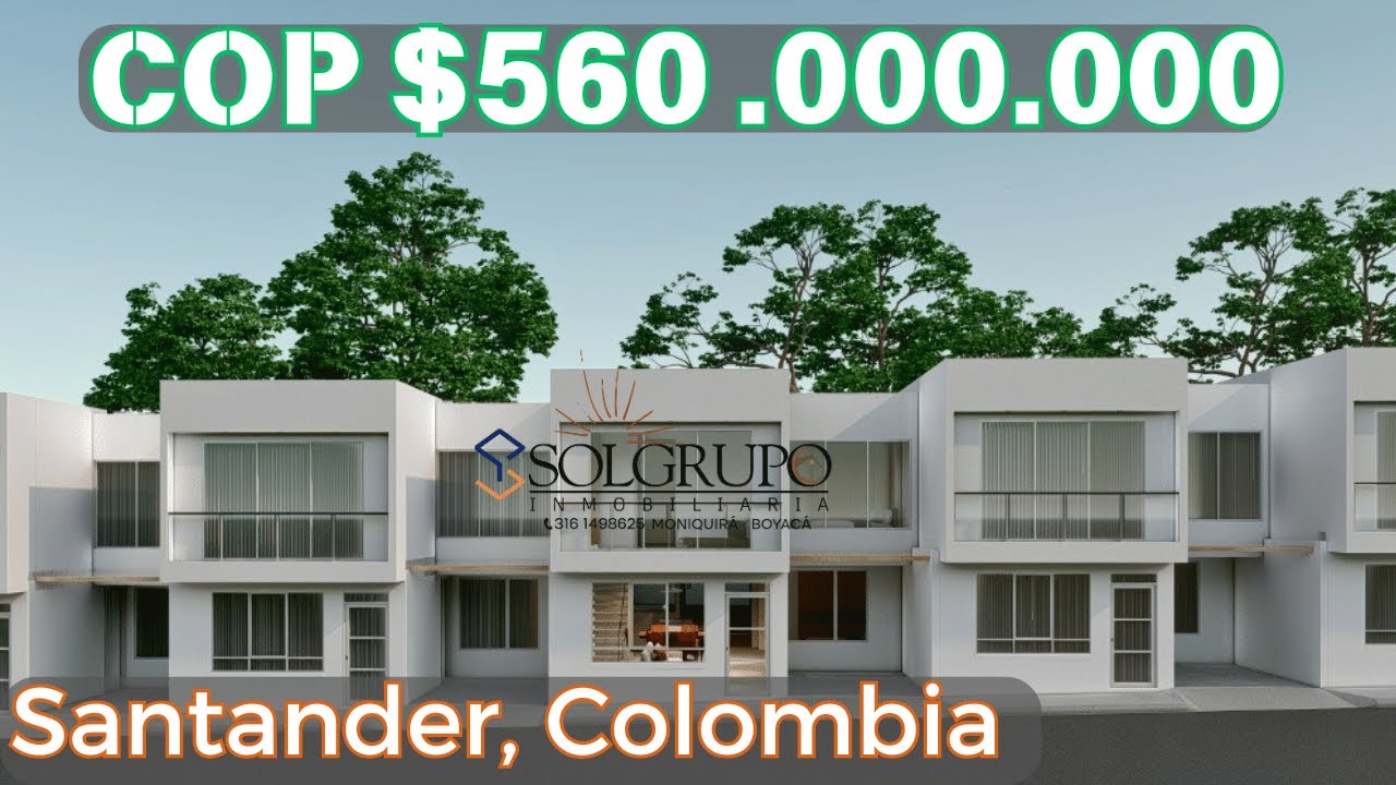 Casa en venta en Barbosa – Santander, Colombia ¡CONTÁCTANOS!