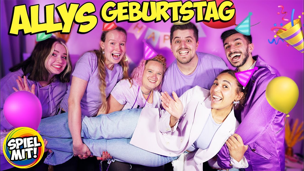 WIR FEIERN ALLY'S GEBURTSTAG!