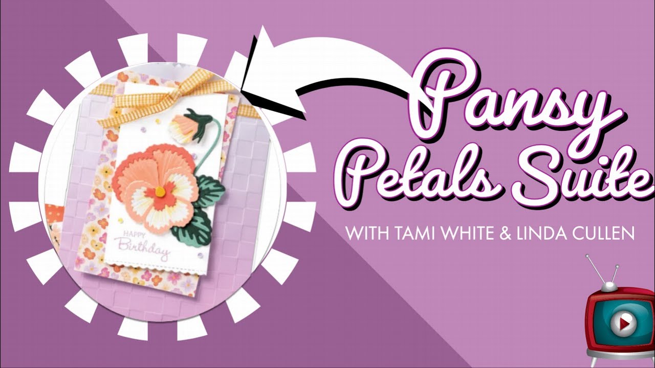 🔴  Stampin Up Pansy Petals Suite Collection — Stampin' Scoop Show