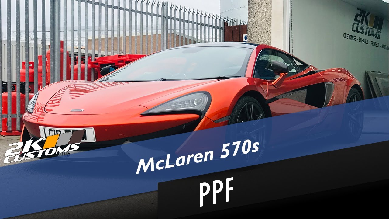 McLaren 570s PPF, Machine Polish And Ceramic Coating