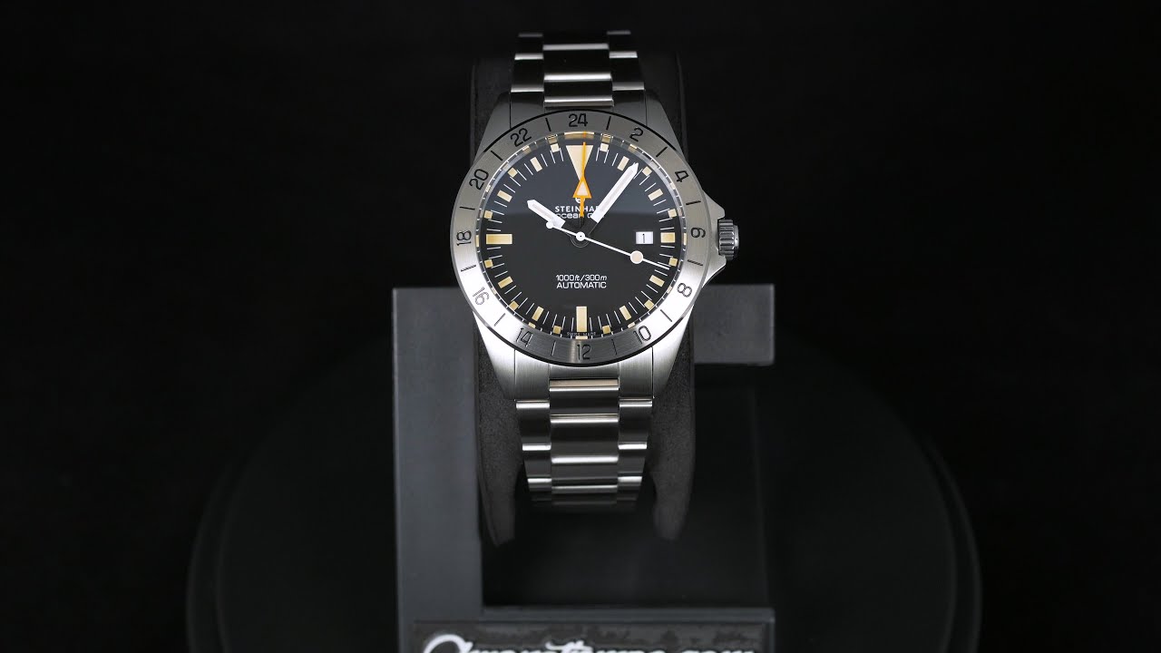Steinhart Ocean GMT Vintage Automatic Men's Diver Watch 42mm 103-0713