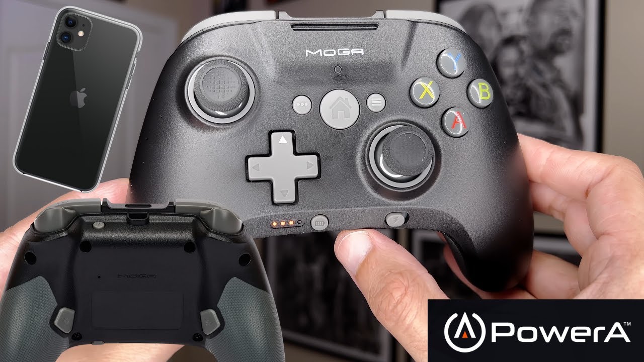 Moga XP5 i+ iPhone Controller Review-Power Bank and Rear Buttons