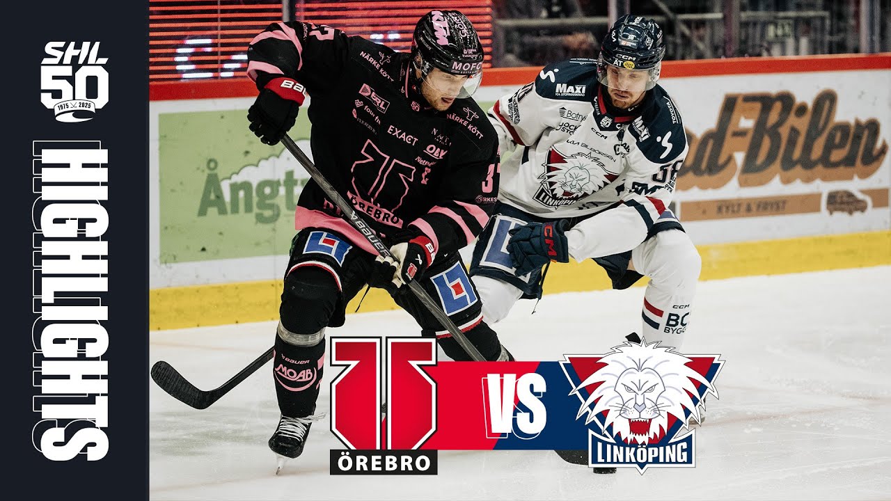 Örebro vs Linköping | 16 okt 2025 | Highlights