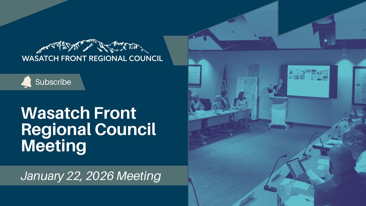 WFRC Council Meeting - January 22, 2026