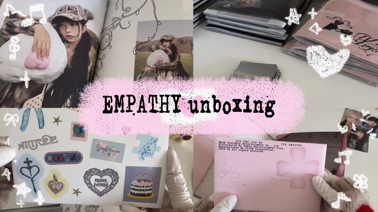IVE EMPATHY アルバム開封！　可愛すぎーなデザイン最強アルバム🎀