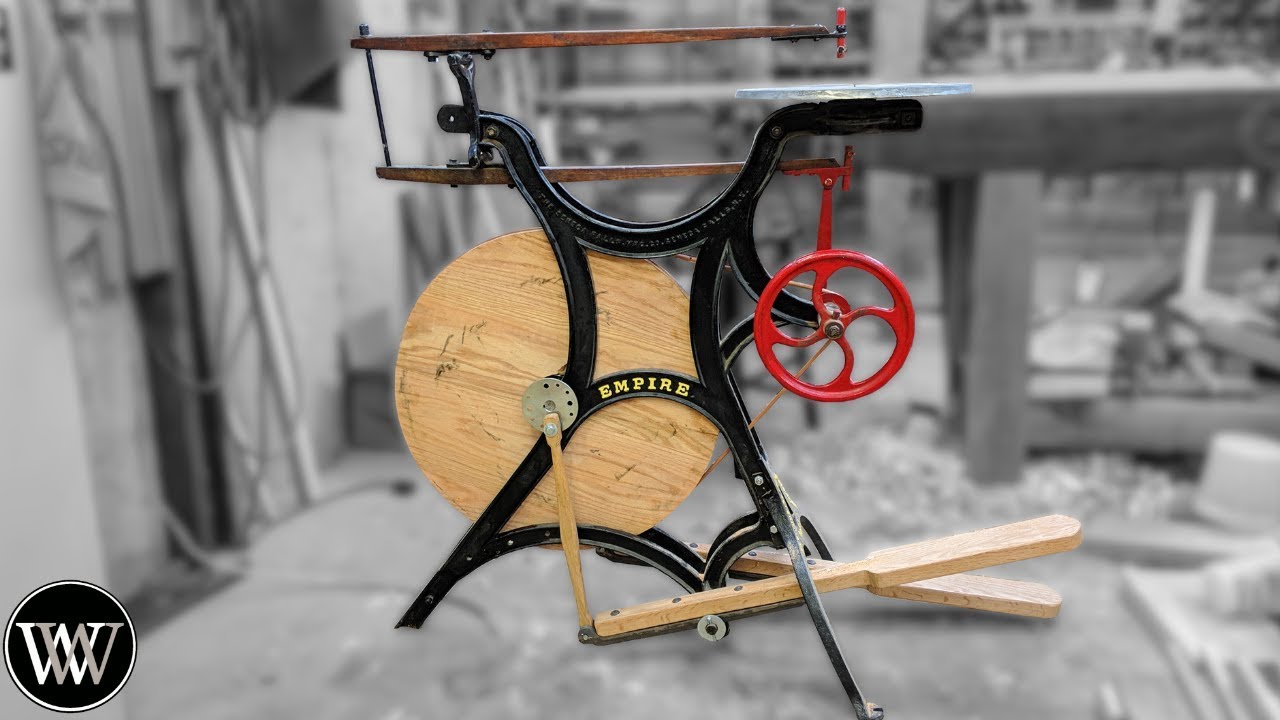 Restoration of a Foot Powered Scroll Saw